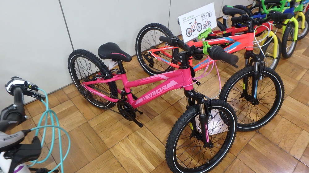 2019 MERIDA展示会 ＭＴＢと子供車とクロスバイクシリーズ | サイクル